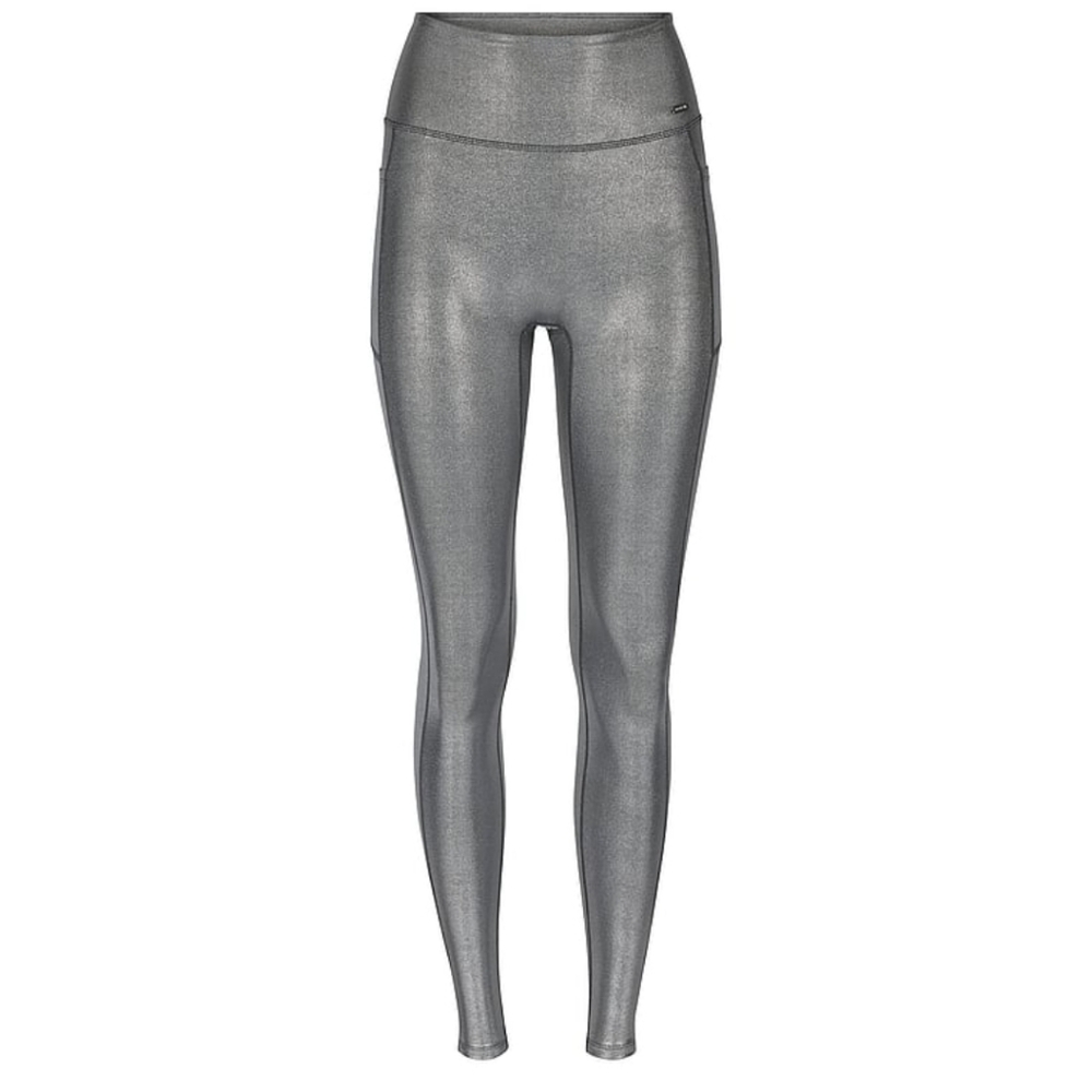 Victoria's Secret silver metallic leggings